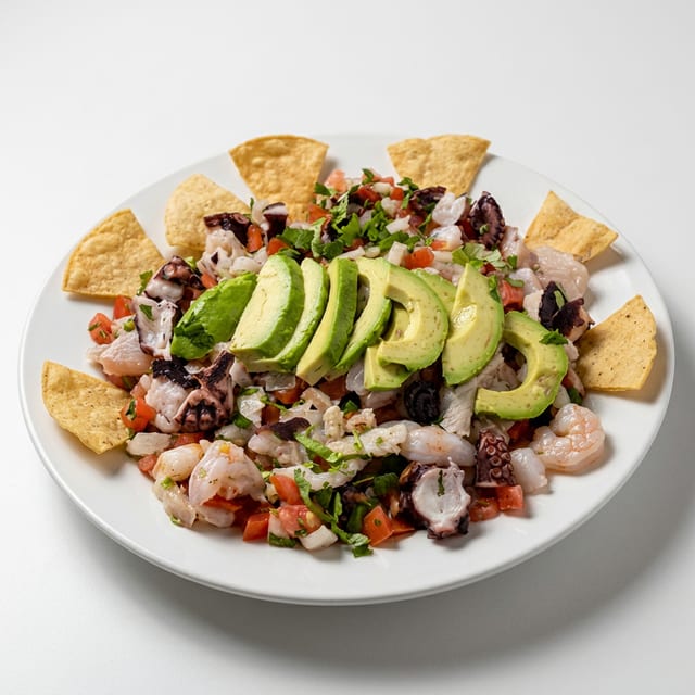 Ceviche Mixto.