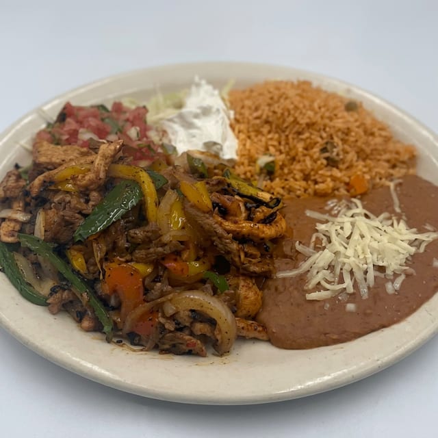 Lunch Fajitas.