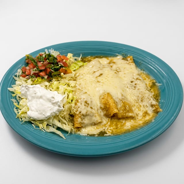 Enchiladas Verdes.