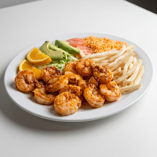 Camarones al Mojo de Ajo.
