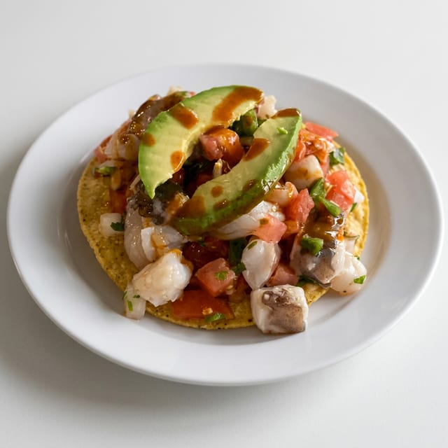 Tostada Ceviche.