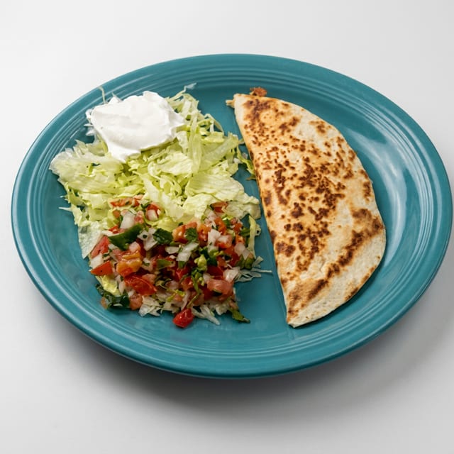 Cheese Quesadilla.